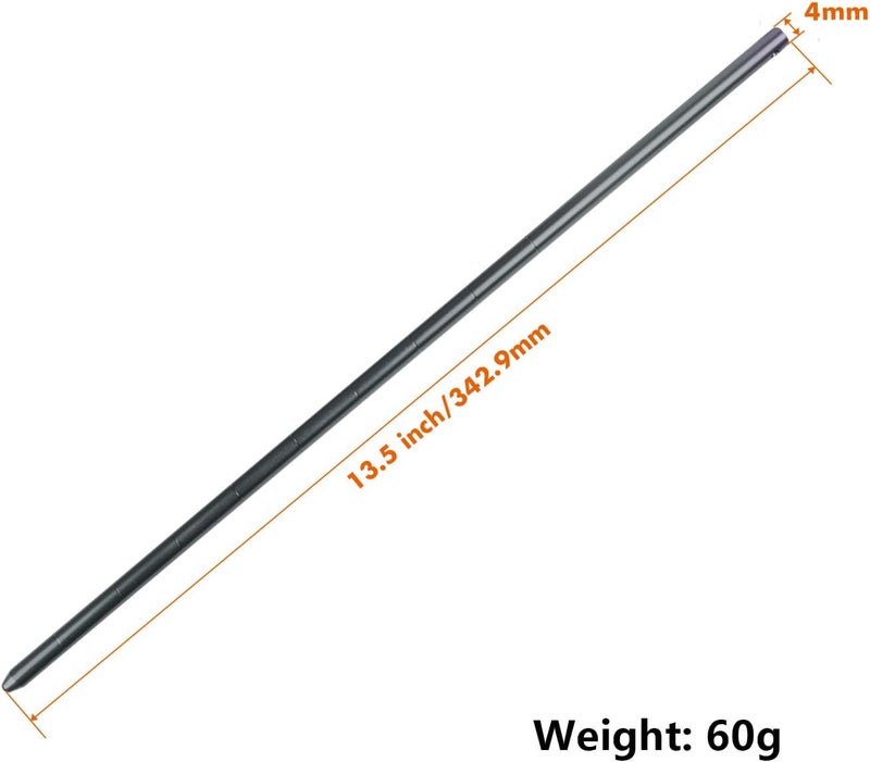 ORCATORCH Scuba Diving Pointer 13 inchs Aluminum Alloy Lobster Tickle Pointer Underwater Shaker Noise Maker Dive Stick Rod with Lanyard Multifunctional Scuba Diving Accessories - Image 3